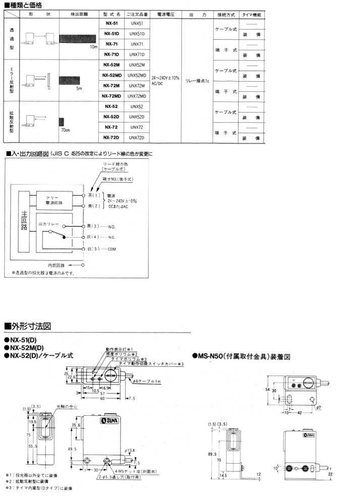 NX-52Mの後継機種を教えてください。